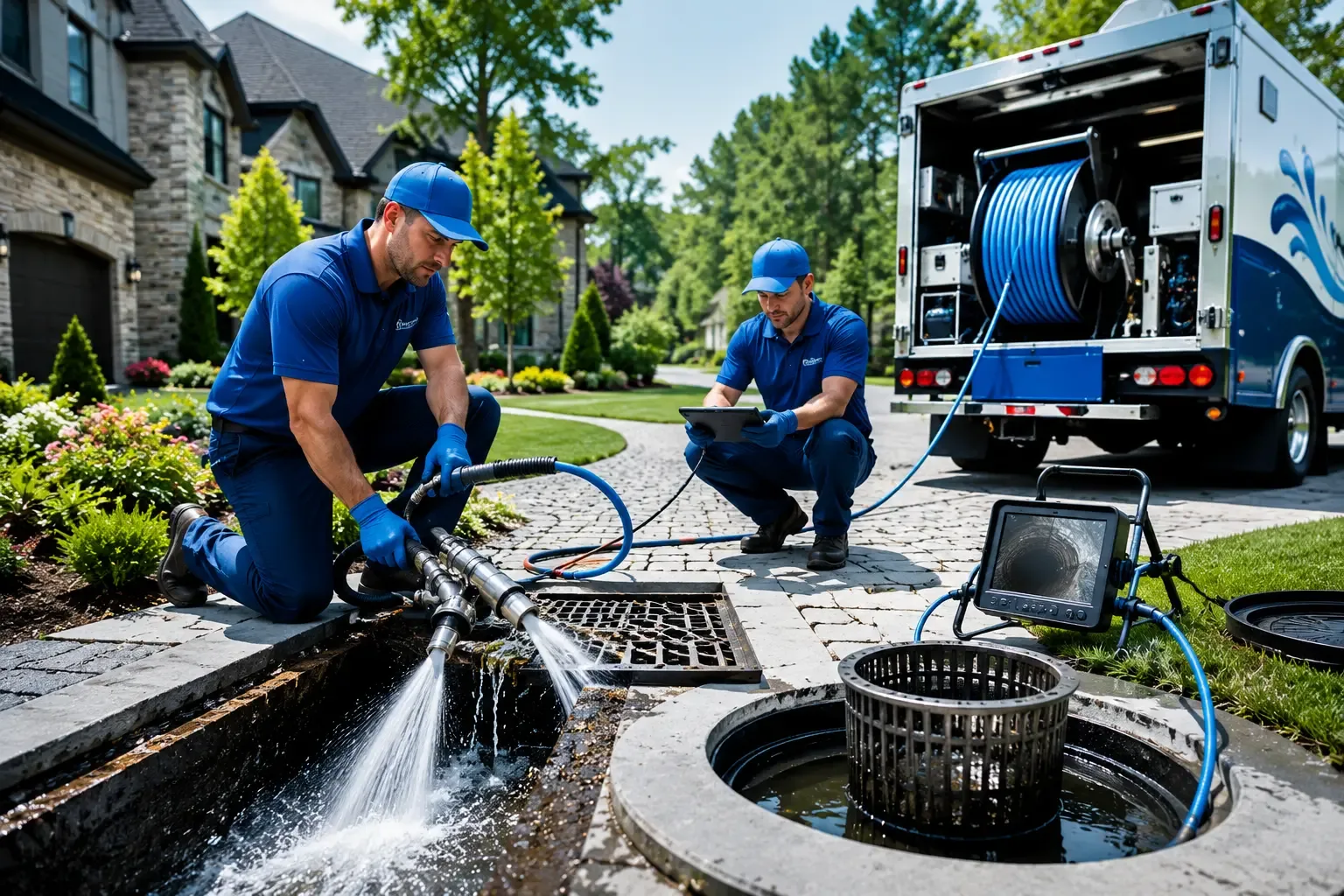 Local outdoor drain cleaning professionals in Larchwood, IA